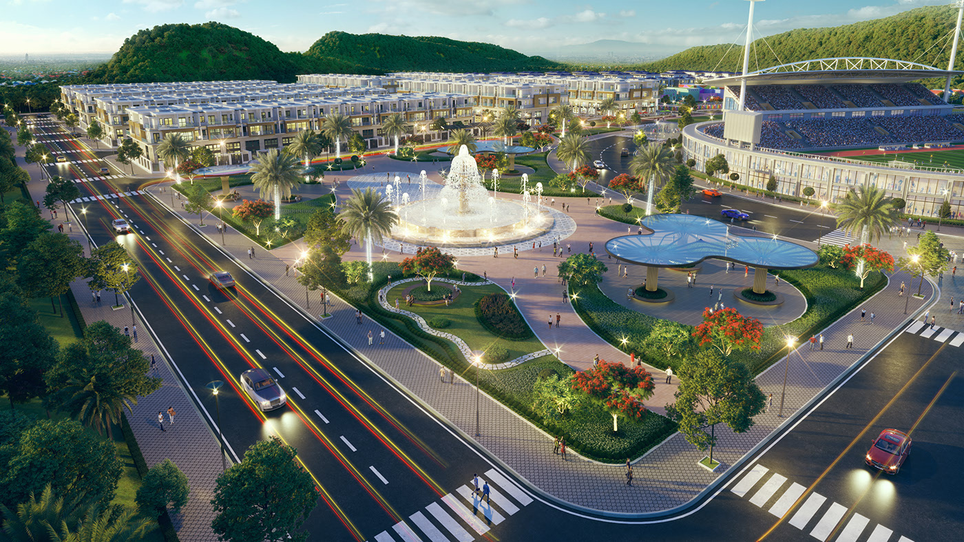 HOTEL DE MARE - مخطط VIETNAM MASS LAYOUT ومشروع الفندق
