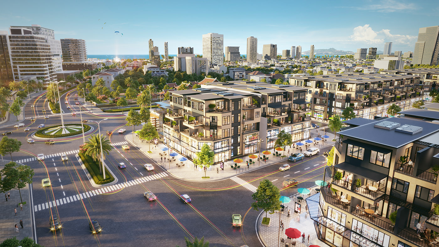 HOTEL DE MARE - مخطط VIETNAM MASS LAYOUT ومشروع الفندق