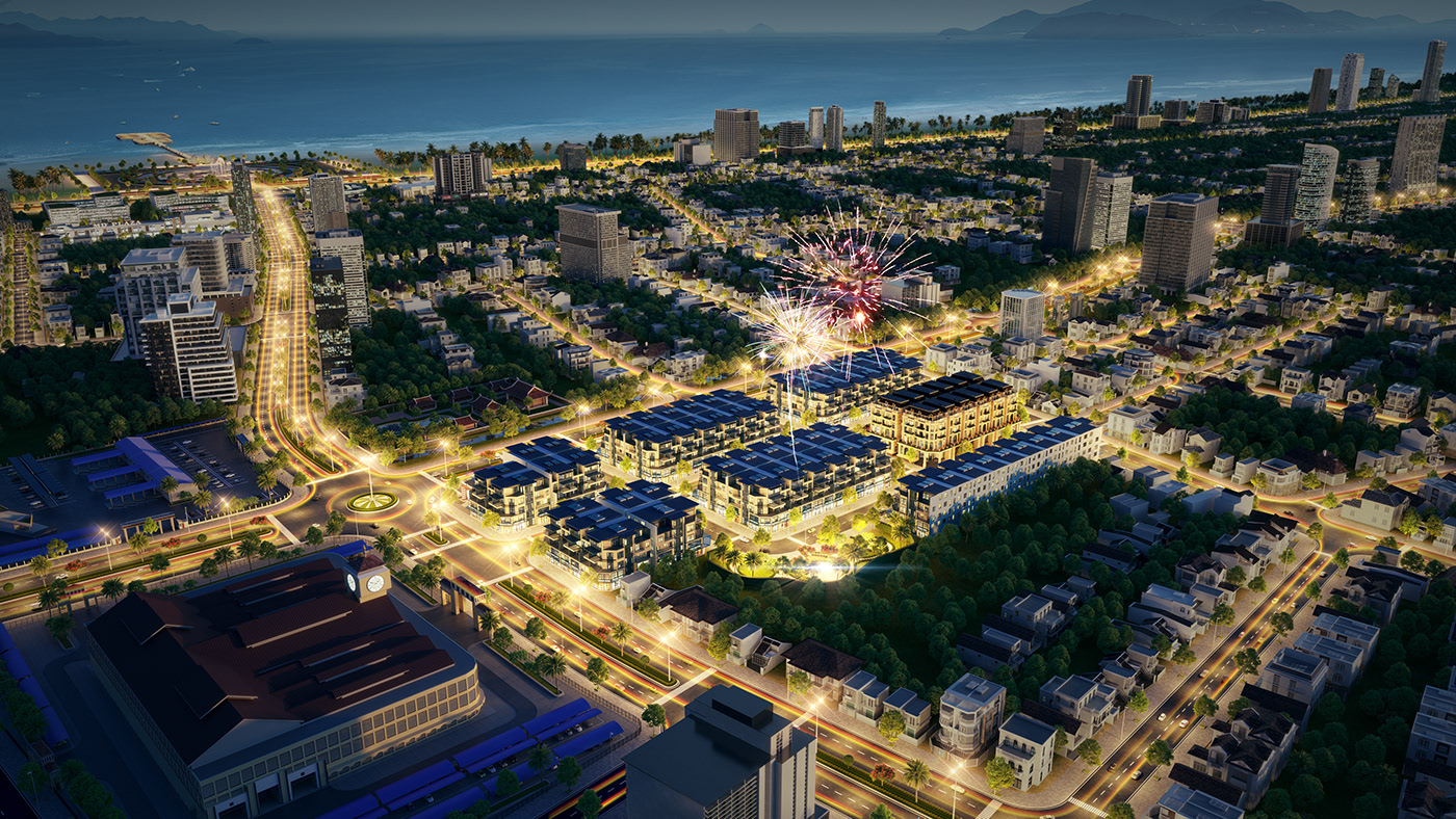 HOTEL DE MARE - مخطط VIETNAM MASS LAYOUT ومشروع الفندق